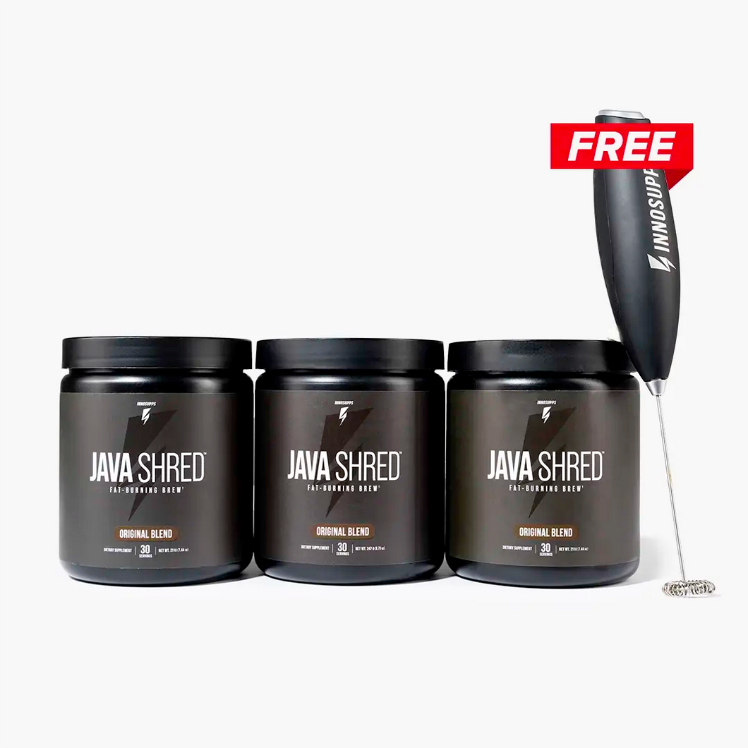 3 Bottles of Java Shred
