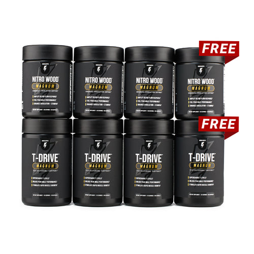 Magnum Male Collection 3-Month Supply + 1 Stack Free