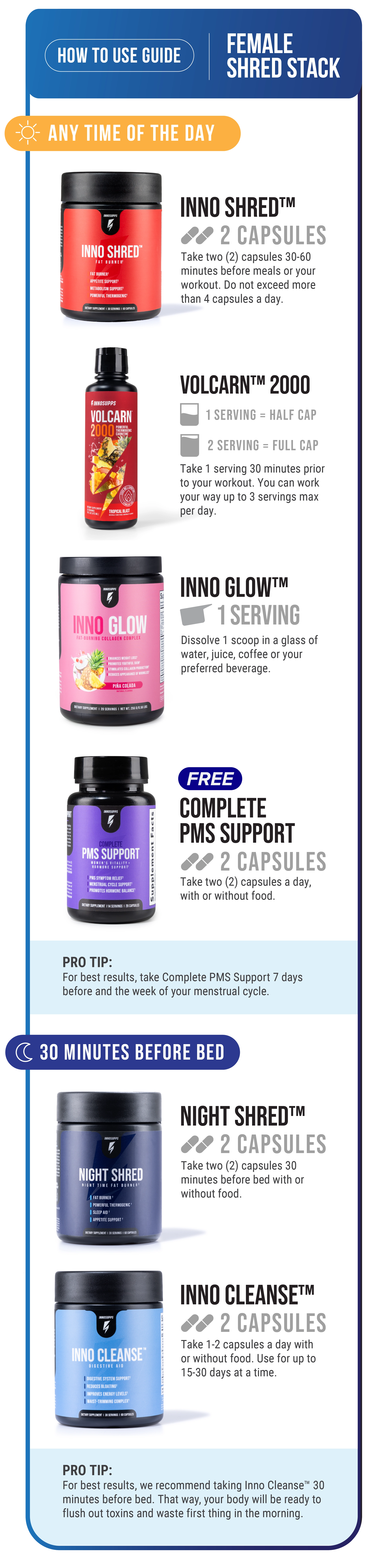 Shred Stack Femenino