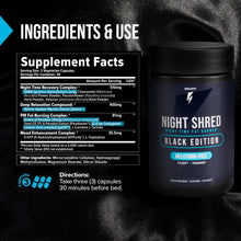 Cargar imagen en el visor de la galería, Night Shred Black